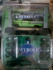 Kit modelo Chevrolet Bel Air 1955 M2 Machines 2023 #R53 escala 1:64 fundido a presión - Imagen 1 de 3