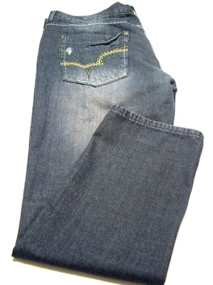 Jeans holgados vintage Brooklyn Express Hip Hop Y2k 44 x 32 Foto 1 de 4