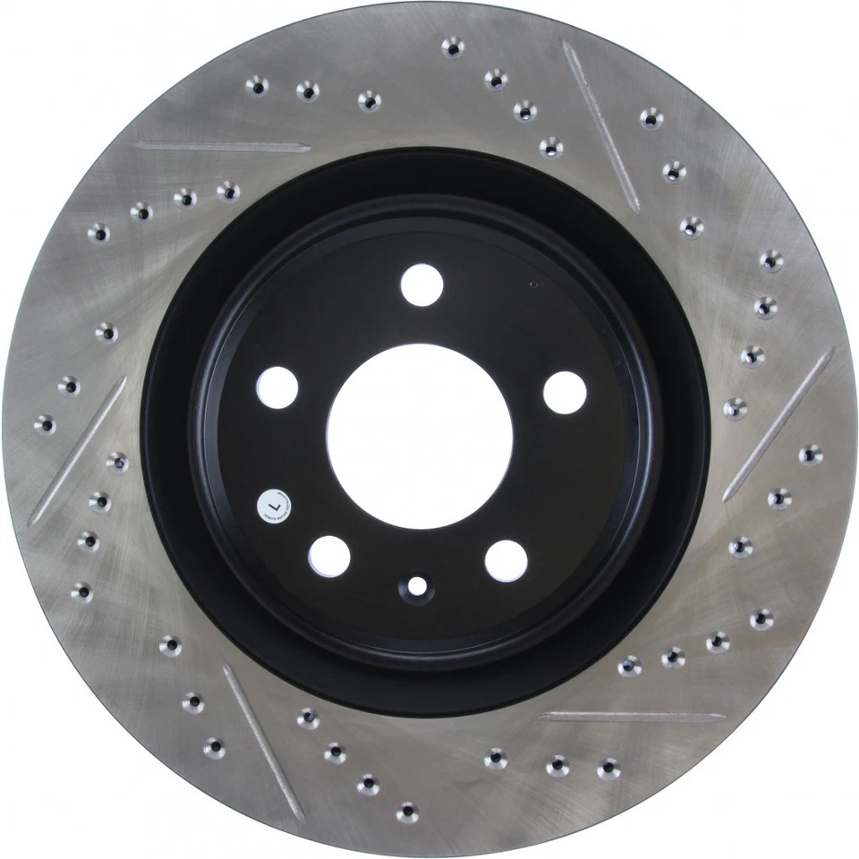 Rotor de freio StopTech para Audi A5 Sportback/Quattro 2018 2019 com fenda e perfuração - Imagem 1 de 4