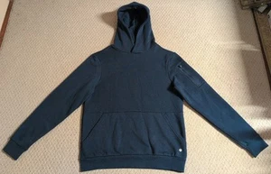 Interamerican Products Mens Small Blue Cotton Blend Pullover Hooded Sweatshirt25 - Picture 1 of 8