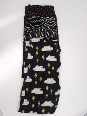 Леггинсы Lularoe лот из 4 высоких и пышных черных оснований - Изображение 1 из 4