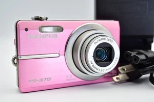 ⏯️[Excellent+5] OLYMPUS FE-370 Compact Digital Camera 8.0MP Pink From Japan - Picture 1 of 18