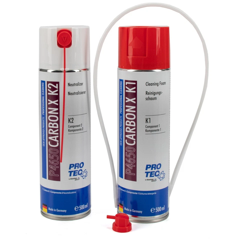 PROTEC P4650 CX Carbon X 2-Komp. K1+K2 Brennraumreiniger AGR Ventile Turbolader - Bild 1 von 2