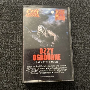 Ozzy Osbourne - Bark At The Moon Cassette Tape 1983 CBS Records Tested Working - Picture 1 of 5