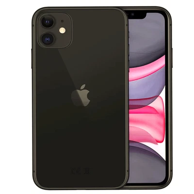 Apple iPhone 11  A2221 6,1" 64GB Schwarz ohne Vertrag - Bild 1 von 4