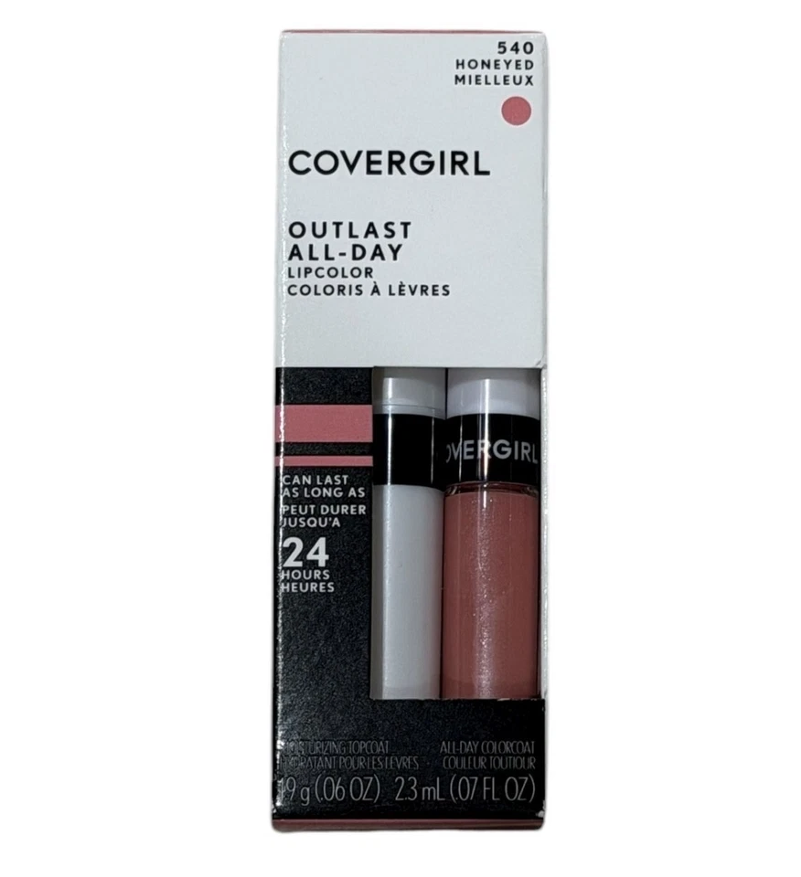 New Covergirl Outlast All-Day Lipcolor 24 Hrs Lipstick 540 Honeyed - Image 1 of 1
