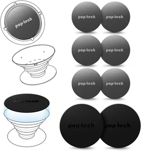 Metallplatte für Handymagnet, 8er Pack Ersatzmagnet Scheibe Magic Mount Plate w - Bild 1 von 12