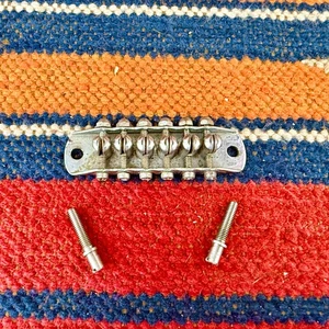 Puente enrollable y postes Mosrite Ventures vintage años 60 alrededor de 1964-1966 - Imagen 1 de 11