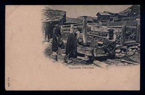cartolina -post card SWITZERLAND Paysannes d'Evolene - Picture 1 of 1