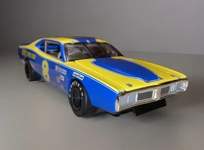 Dale Earnhardt #8 1975 Dodge Charger 1:24 Action Diecast Stock Car Ltd Ed-Loose - Image 1 of 4