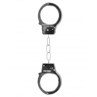 Shots Ouch! Esposas de metal para principiantes - plateadas Foto 1 de 4