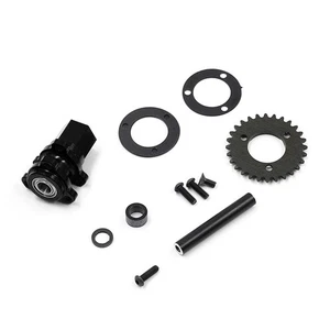 ZH Racing Wheel Adapter Set Black For 1/8 Kyosho HOR RC On Road #G-8100-BK - Picture 1 of 3