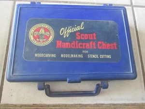 Vintage Boy Scout Official Handicraft Chest & Woodworking - Picture 1 of 6