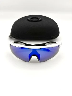 Lente polarizada Oakley Radar EV Path Prizm azul zafiro marco blanco OO9208-09 Foto 1 de 4