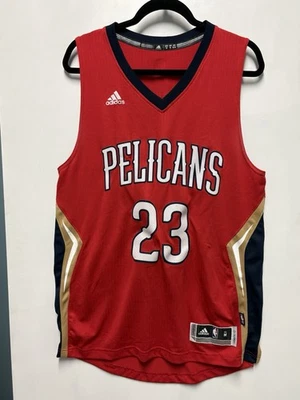 Adidas New Orleans Pelicans Jersey Anthony Davis 23 Medium M NBA Red - Image 1 of 4