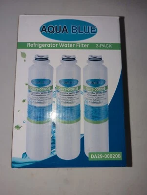 Repuesto filtro de agua Aqua Blue DA29-00020B para refrigerador Samsung Kenmore Foto 1 de 3