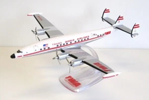 PPC 224127 1:125 Lockheed L1049G Constellation TWA Trans World  Plastic Push-Fit - Foto 1 di 1