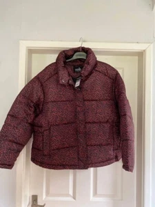 Wallis wattierte Jacke Animal Printed Ginger Größe M neu mit Etikett - Bild 1 von 10