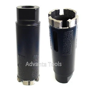 Broca de núcleo de diamante húmedo/seco de 1-3/8"" para mármol de granito con protección lateral - Imagen 1 de 4