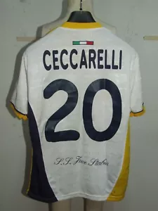 MAGLIA CALCIO SHIRT MAILLOT MATCH WORN JUVE STABIA CECCARELLI INDOSSATA - Foto 1 di 4