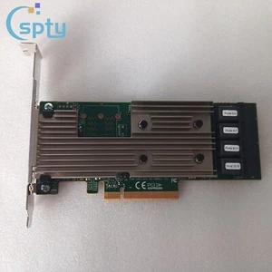 LSI Broadcom 9305-16I 16-Port 12Gbps PCI Express 3.0 SAS Controller RAID Card - Picture 1 of 4