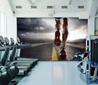 3D Free Running I6529 Gym Wallpaper Mural Self-adhesive Removable Sticker