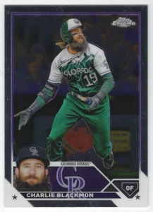 2023 Topps Chrome - Charlie Blackmon #128 - Picture 1 of 2