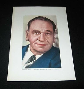 WALLACE BEERY 1950s French COLLECTOR PHOTO VIVA VILLA - Picture 1 of 1