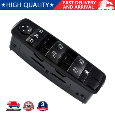 Interruptor maestro de ventana eléctrica para Mercedes-Benz ML550 ML63 AMG 2008-2011 delantero izquierdo Foto 1 de 4