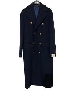 Eleventy Milano Platinum Label First Class Cashmere / Wool Long Overcoat.  US-M - Picture 1 of 18