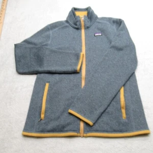 Patagonia Jacket Youth XL Sea Blue Bronze Trim Better Sweater Fleece Full Zip - Picture 1 of 15
