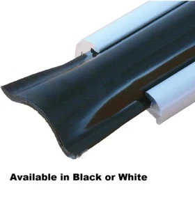 50' FT Black Vinyl Trim Insert Replacement Trailer Camper RV Motor home Outdoor - Picture 1 of 3