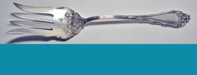HORQUILLA DE CARNE FRÍA 9" plata esterlina patrón Madame Royale por Durgin sin mono Foto 1 de 2