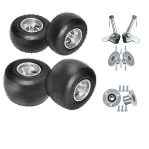 Kit mozzo asse ruota cerchio pneumatico 5" anteriore posteriore 10X4,50-5 11x7,10-5 go kart drift cart - Foto 1 di 26