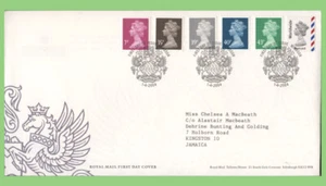 G.B. 2004 Six definitives on Royal Mail First Day Cover, Windsor - Imagen 1 de 1