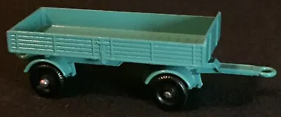 1960s Matchbox Turquoise Mercedes Trailer #2 - LESNEY, ENGLAND - Image 1 of 4