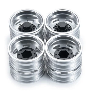 CNC Aluminium Rückseite Felgen für RC 1/14 Tamiya Tractor Truck Car - Bild 1 von 11
