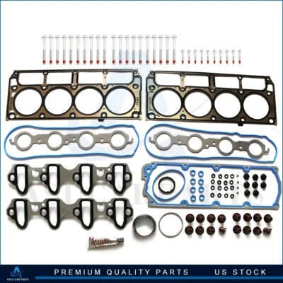 Fits Chevrolet Silverado 1500 4.8L 2008-2009 Head Gasket Set & Head Bolts Kit - Image 1 of 4