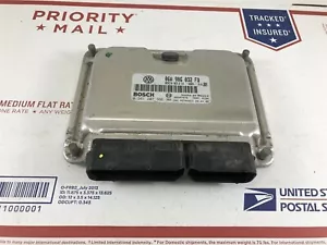 Programmed 02 Volkswagen VW Jetta 2.0 Engine Computer Control Module 06A906032FQ - Bild 1 von 4
