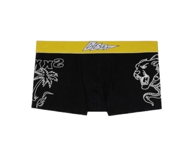 Nuevo con etiquetas. Diesel. Hombre. Boxer elástico de algodón Damien. Negro. MRSP $32.00 Foto 1 de 4