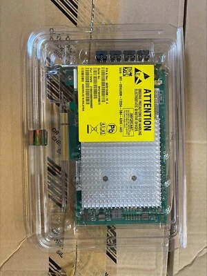 Dell Qlogic 16Gb Quad Port PCIe Gen3 X8 FC HBA 6WJKM 06WJKM QLE2694 - Image 1 of 2