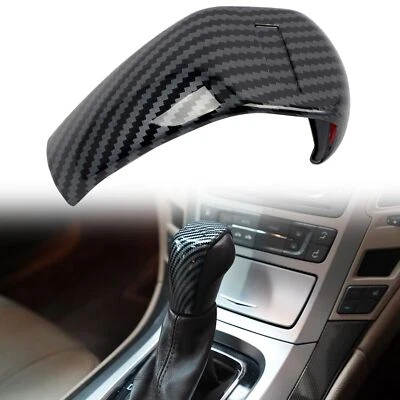 For Cadillac CTS 2008-2013 Carbon Fiber Look Car Gear Shift Knob Cover Trim Foto 1 de 4