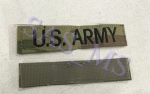 Nuevo parche de gancho y bucle de cinta con nombre del ejército de EE. UU. OCP W2 escorpión multicámara - Imagen 1 de 4
