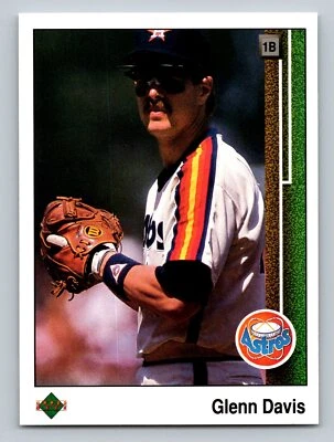 Glenn Davis 1989 Upper Deck #443 Houston Astros - Image 1 of 2