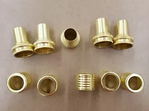 Confezione da 5 terminali tubo femmina 3/4" con 5 cancelli Gilmour a ghiera # 0951681 CRIMP ON - Foto 1 di 1