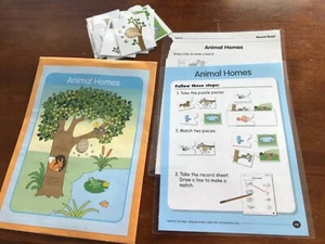 Tierheime! Noten Prek-K Wissenschaft Aktenordner Spiellehrer - Bild 1 von 3