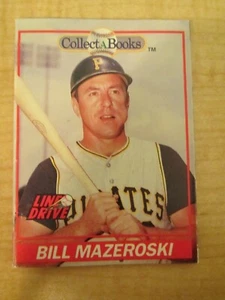 1991 Line Drive Collect-A-Books Bill Mazeroski #24 of 36 Pittsburgh Pirates - Picture 1 of 5
