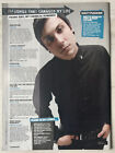 Frank Iero - 2006 Full Page Uk Magazine Poster Feature My Chemical Romance