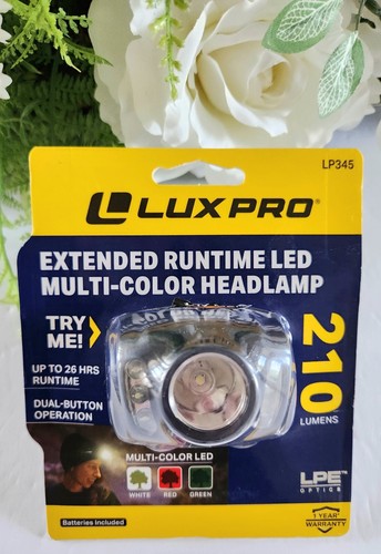 **NUOVO** LuxPro LP345 Faro LED, 210 Lumen, Fino a 26 Ore di Autonomia, 6 Modalitร -