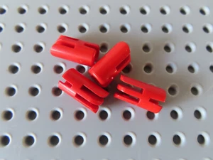 Lego 4 x Arm Teil 3613 rot Buchse Gelenk + 3 Finger 194 254 252 258 - Bild 1 von 1
